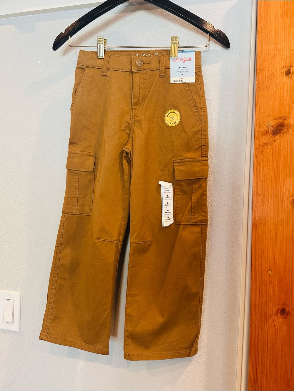 Cat & Jack Kids' Tan Cargo Pants